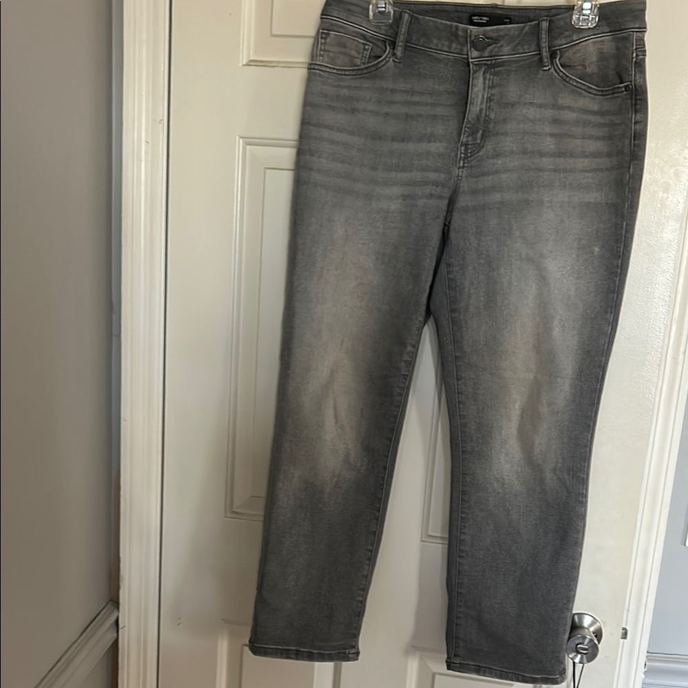 Stylish Gray Denim Jeans